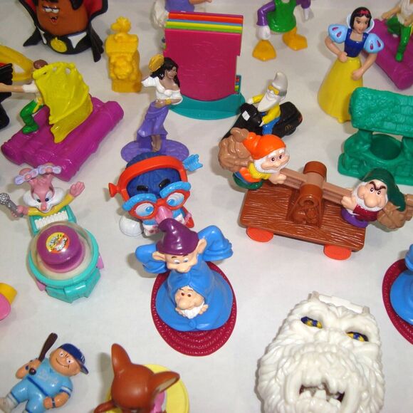 Large Lot 70+ Pieces Vintage McDonald's Disney Burger King Etc Happy Meal Toys - Picture 5 of 16